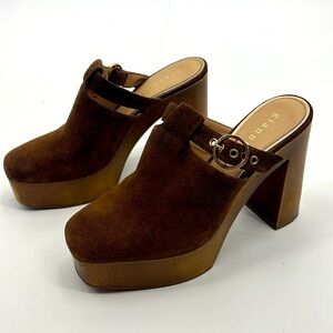 Gianni Bini | sotelo platform clog in tan | size 8.5